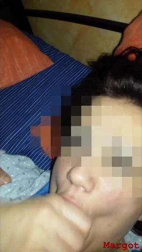 Memorable moment from &quot;I crawl into my stepmom&#039;s bed and stick my cock in her mouth and she doesn&#039;t want me to cum. Part 1 of 2&quot;
