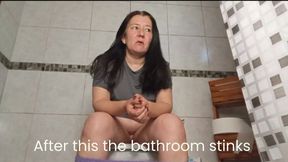 After this the bathroom stinks