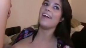 Adorable teen wants fuck as her best friend films her on cam