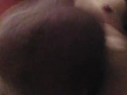 Transgirl Cumming Over Toilet, After Pissing