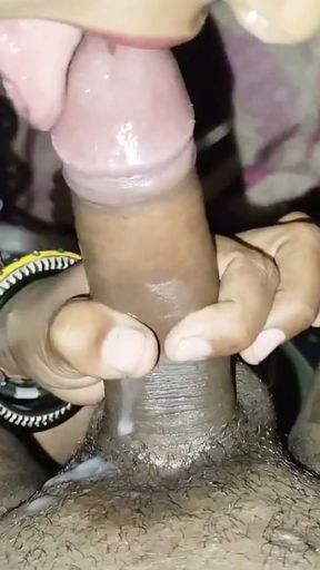 Sister-in-law sucked and took out water   Clip 1