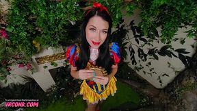 VR Conk Lovely Alex Coal as beautiful Snow White sex parody VR Porn