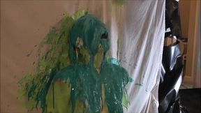 Cream slimed wam girl