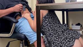 Chupandole la verga al jefe sin censura jefe me va a dar permiso o no