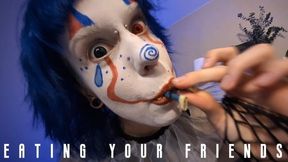 Eating your friends: clown vore