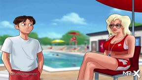Teen Anime Cutie Gets naughty in Summertime Saga Adventure