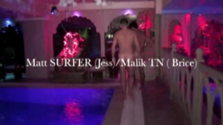 Malik Tn the Arab stud gets pounded by huge dicks
