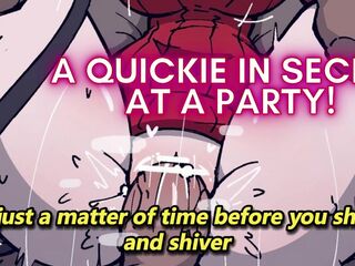 A Quickie in Secret At a Party! Audio Porn