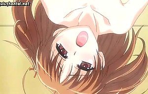Sexy anime chick gets cunt licked