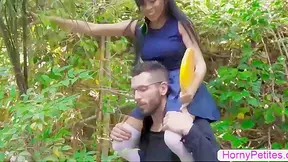 Cute Ember's Soaking Wet Pussy Ripped by Stepdad – Steamy JAV Action