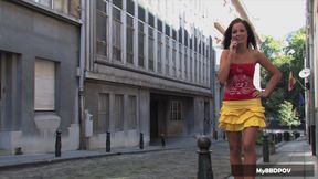 Pocket Sized Starlet Lauryn May Fists Her Own Asshole