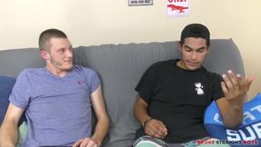 Broke Straight Boy Takes First Big Cock Raw and Bareback