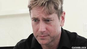 ”Cuckold enjoys watching as Natalia Starr gets dicked down”