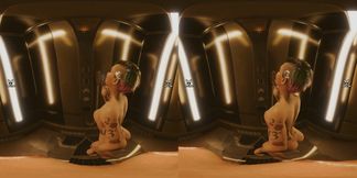 Experience Love with Judy as V in this unofficial VR side quest! Mutual lesbian masturbation in the shower