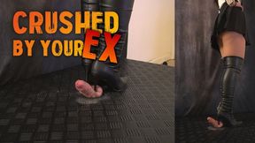 Crushed by Your Ex in Over Knee High Heels (45 Double Version) - TamyStarly - Cock Balls Crush Trample, Shoejob, Bootjob, CBT, Ballbusting, Trampling, Stomping