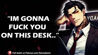 Your Boss Calls You into His Office to Use You || Male MOANING || Audio Erotica For Women
