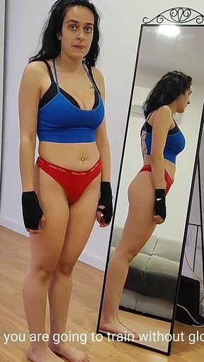 My First Boxing Day with My Personal Trainer Intro Scene
