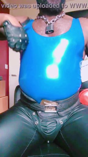 Blue Latex Verbaltit Rub