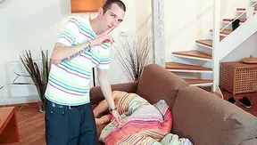 Caleb Moreton Gags on Busty Rudy Blacks Thick Meat – Raw Anal Pleasure 18+