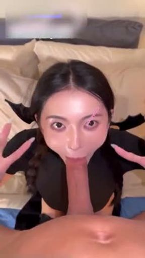 Tiny Asian Trans Loves Riding