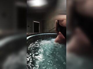 Sissy in the sexy tub