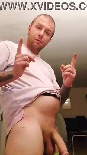 Playing with Big Cock