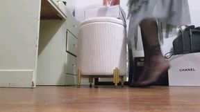 New Shoes lovely grey Highheels