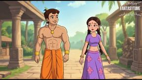 Bheem fucked chutki at the jungle