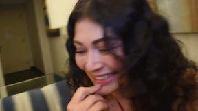 Slutty Latina Wife Can't Stop Banging Her Step-Son's Buddy