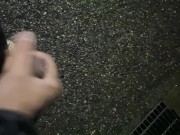 寒くてもやめられない露出オナニー