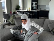Innocent maid Aaliyah Yasin discovers sex toys