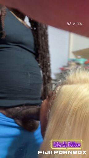 It's ok stepmom is at work so fuck my throat daddy   Clip 1