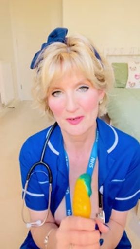 British MILF Lauren Spencer’s JOI  treatment to cure that HUGE swelling!