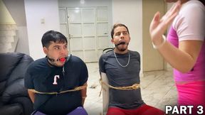 Chubby Boy Owned by His Psycho Ex-Girlfriend and Her Henchman – Part 3 (HD 720p)