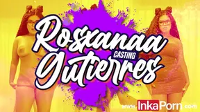 Colombian GF with big natural tits passes her first casting for InkaPorn