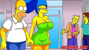 The hottest MILF in town! The Simptoons'Simpsons hentai