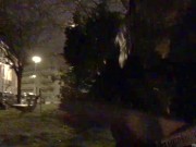 I think that guy on the bike saw me wanking in public