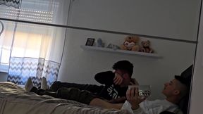 Just a Quick Gay Blowjob in Between