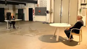 Tattooed temptress Mia De Berg gives nasty blowjob