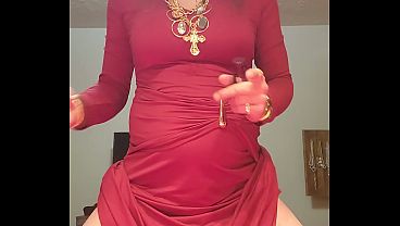 Busty Sissy Cumming