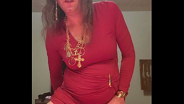 Busty Sissy Cumming