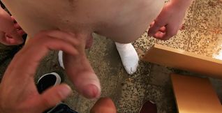 Petite lad with an uncircumcised cock gets penetrated