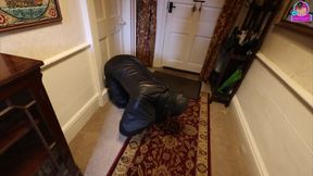 Training Zero - Zero Sees Our New House for the First Time! Femdom Slave Bondage Bitchsuit Tour