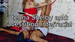Facessiting Fat Woman Into Skinny Slave - Sweaty Ass - Butt Training - Atenna Shelby BBW - FULL