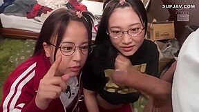 When I Came Back Home For The First Time In A While, My Playhood Friend Stepsisters Were Shut-ins And Neets. They Got Horny For My Raw Dick