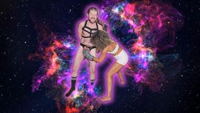 Cosmic Collision: Ball Boxing Edition with Ballbusting Bianca