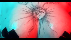 I Suck Cock Deep and Masturbate It with My Big Boobs and Sex Machine Fucks My Tight Holes