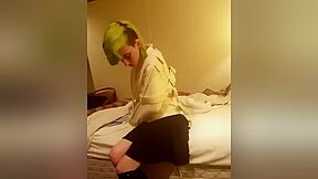 Green Hair Girl