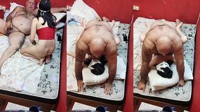 ela gosta mesmo e de coroa essa branquinha ta sempre com fogo no rabo