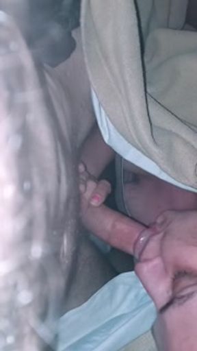 Sexy Milf blows me and loves it